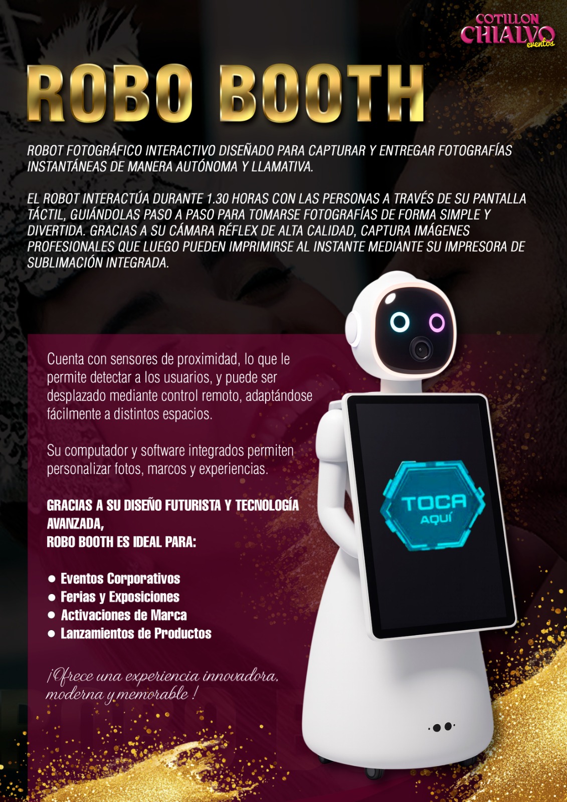 Robo Booth fotográfico